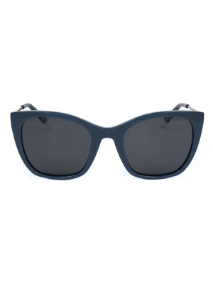 Polaroid Damskie okulary przeciwsłoneczne w kolorze granatowym rozmiar: 52