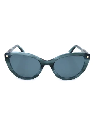 Polaroid Damskie okulary przeciwsłoneczne w kolorze niebieskim rozmiar: 54