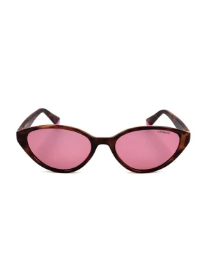 Polaroid Damskie okulary przeciwsłoneczne w kolorze różowym rozmiar: 53