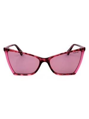 Polaroid Damskie okulary przeciwsłoneczne w kolorze różowym rozmiar: 57