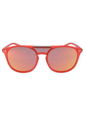 Polaroid Męskie okulary przeciwsłoneczne w kolorze pomarańczowo-żółto-zielonym rozmiar: onesize