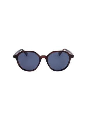 Polaroid Okulary przeciwsłoneczne unisex w kolorze brązowo-niebieskim rozmiar: 51
