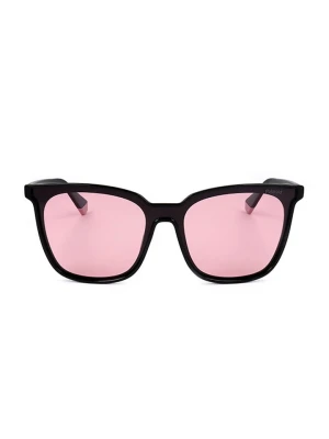 Polaroid Okulary przeciwsłoneczne unisex w kolorze czarno-różowym rozmiar: onesize
