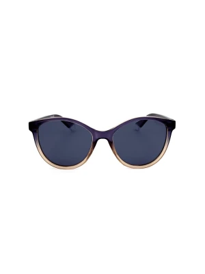 Polaroid Okulary przeciwsłoneczne unisex w kolorze fioletowo-beżowo-niebieskim rozmiar: 55