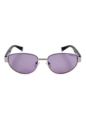Polaroid Okulary przeciwsłoneczne unisex w kolorze fioletowym rozmiar: 54