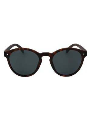 Polaroid Okulary przeciwsłoneczne unisex w kolorze jasnobrązowym rozmiar: 51