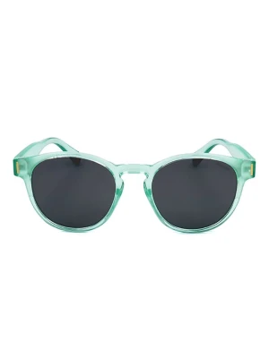 Polaroid Okulary przeciwsłoneczne unisex w kolorze miętowo-czarnym rozmiar: 51
