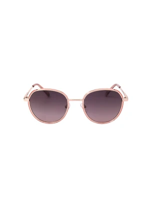 Polaroid Okulary przeciwsłoneczne unisex w kolorze różowozłoto-fioletowym rozmiar: 51