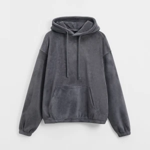 Polarowa bluza z kapturem grafitowa House