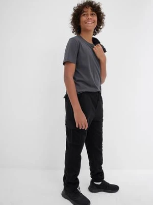 Polarowe spodnie bojówki, regular fit bonprix