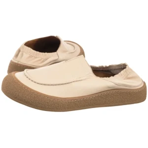 Półbuty Adil Beige Leather (NP85-a) Nepeke