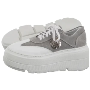 Sneakersy Aida White/Gray (NP22-a) Nepeke