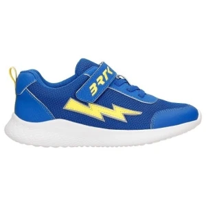 Niebieskie sneakersy Bartek z żółta blyskawica 87006-16-8700616