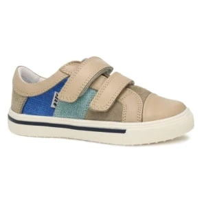 Półbuty Bartek dla chłopców beżowo niebieski t 18607 001 p44266