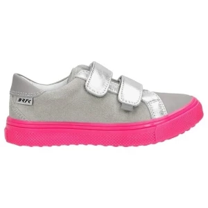 Półbuty Bartek dla dziewcząt szaro srebrny w 18327018 p47206