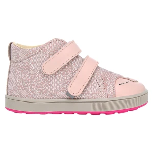 Różowe trzewiki Bartek dla dziewczynki ze zwierzatkiem na noskach 1356802