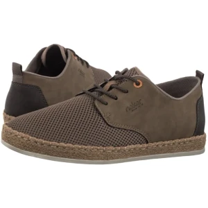 Półbuty Beżowe B2648-64 Beige (RI393-a) Rieker