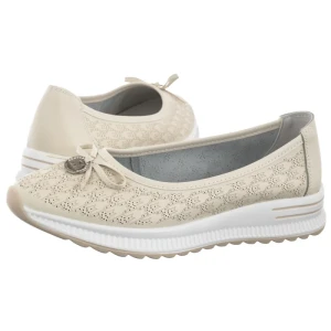 Półbuty Beżowe DP6718/26 BE (FO146-b) Filippo