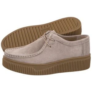 Półbuty Beżowe DP7500/26 BE (FO215-a) Filippo