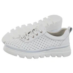 Półbuty Białe DP6995/25 WH (FO159-a) Filippo