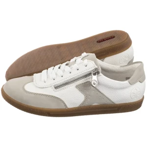 Półbuty Białe L9700-80 White Combination (RI235-a) Rieker