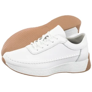 Półbuty Białe SP 013 (SL535-b) Sergio Leone