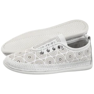 Półbuty Białe V474-03999-01WHI (VE904-a) Venezia