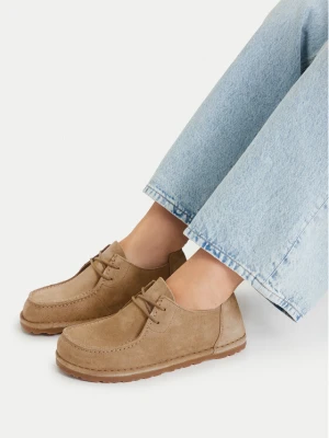 Półbuty Birkenstock Utti Lace 1034413 Beżowy
