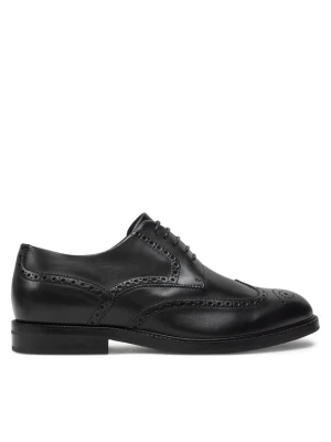 Półbuty Boss Dressletic Derb bubr 50521227 Czarny
