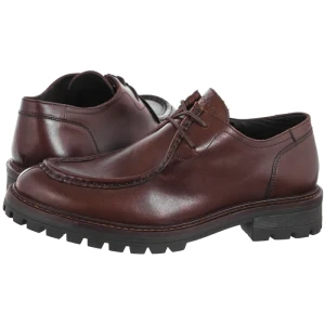 Półbuty Brązowe 10264-52 (WO351-a) Wojas