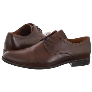 Półbuty Brązowe 10274-53 (WO357-b) Wojas