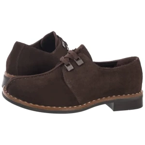 Półbuty Brązowe V478-01970-02TDM (VE873-a) Venezia