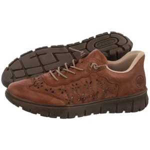 Zdjęcie produktu Półbuty Brązowy N1358-22 Brown (RI355-a) Rieker