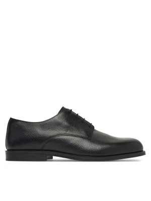 Półbuty Calvin Klein Ess Rubber Derby HM0HM02268 Czarny
