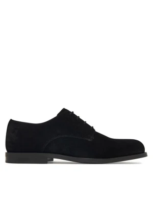 Półbuty Calvin Klein Ess Rubber Derby HM0HM02269 Czarny