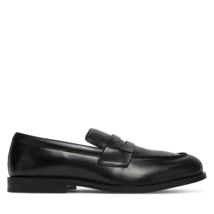 Półbuty Calvin Klein Ess Rubber Penny Loafer Pol Lth HM0HM02025 Czarny