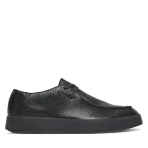 Półbuty Calvin Klein Hybrid Cup Wallabee Lth HM0HM02062 Czarny