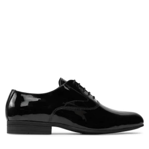Półbuty Calvin Klein Oxford Pat HM0HM01600 Czarny