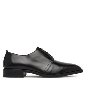 Półbuty Calvin Klein Slim Clean Derby Lth HM0HM02004 Czarny