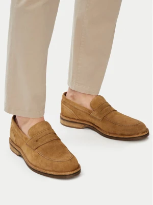 Półbuty Clarks Aldwin Step 26186450 Brązowy