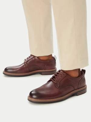 Półbuty Clarks Aldwin2 Derby 26320300 Brązowy
