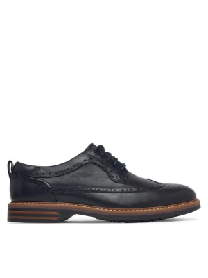 Półbuty Clarks Aldwin2 Limit 26320108 Granatowy