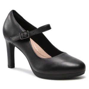 Półbuty Clarks Ambyr Shine 261577844 Czarny