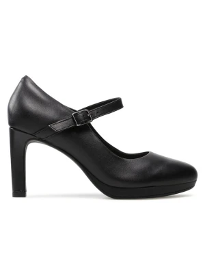 Półbuty Clarks Ambyr Shine 261577844 Czarny