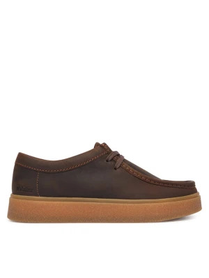Półbuty Clarks Boxbee Walla 26328023 Brązowy