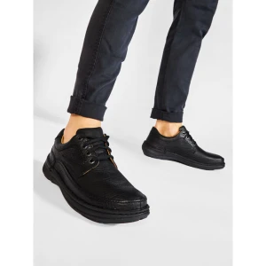 Półbuty Clarks Nature Three 203390087 Czarny
