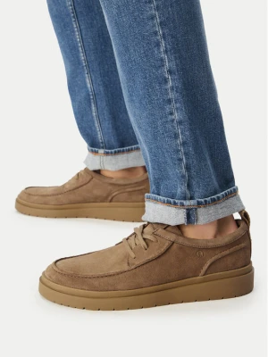 Półbuty Clarks Polden Moc 26186452 Beżowy