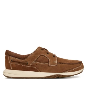Półbuty Clarks Sailview Lace 26176971 Brązowy