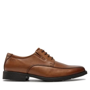 Półbuty Clarks Tilden Walk 261300957 Brązowy