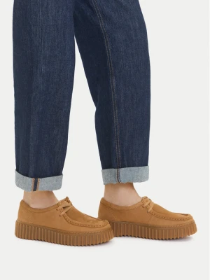 Półbuty Clarks Torhill Bee 26172084 Brązowy